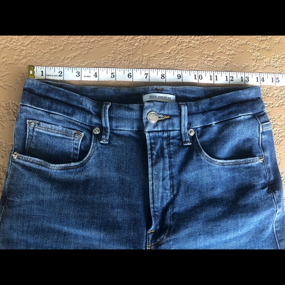 Good American Good Legs Released Hem in Blue265 Sz 6 / Sz 28 - Picture 12 of 16